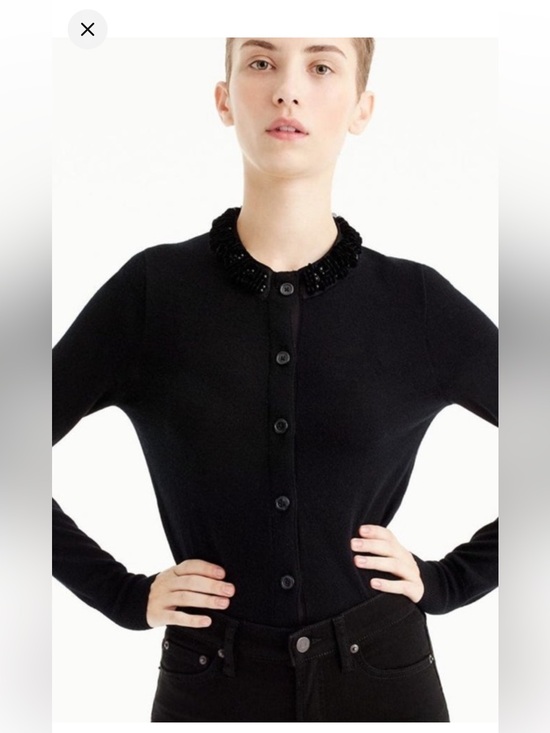 J. Crew Sweaters - J. Crew Embellished Jackie Coquette
Cardigan Sweater